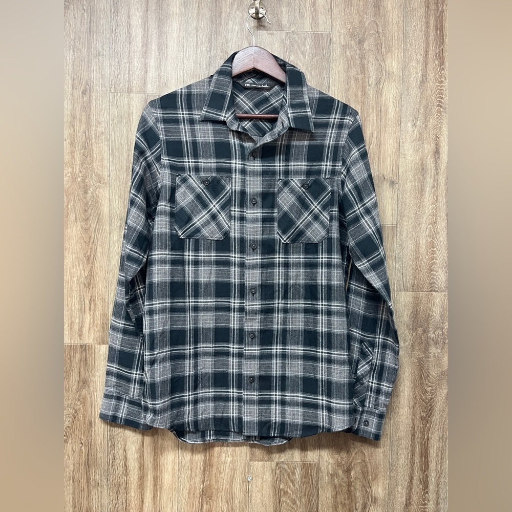 Travis Matthew Plaid Button Down Shirt